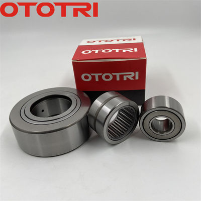 การเคลื่อนไหวที่เรียบเนียน NATV15 Cam Follower Track Needle Bearing ด้วยสแตนเลสโครม GCR15